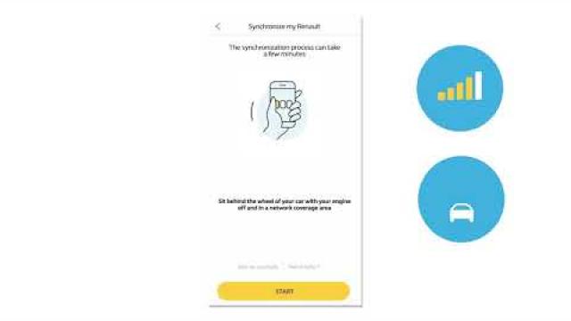SINCRONIZZAZIONE DELLA MIA AUTO CON L'APP MY RENAULT