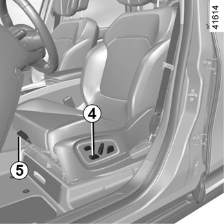 E-GUIDE.RENAULT.COM / Espace-6 / Sfrutta al massimo il comfort del tuo  veicolo / SEDILI ANTERIORI CON COMANDI ELETTRICI